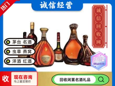 碧江区回收知名洋酒